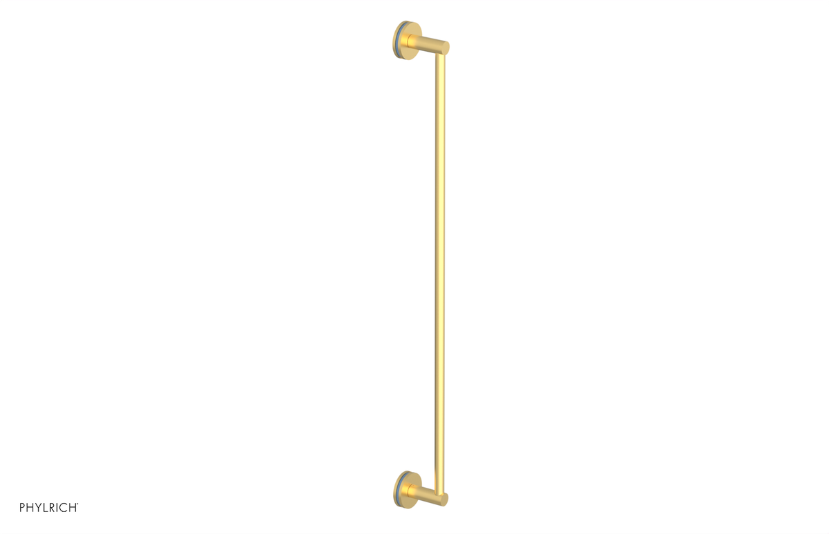 JOLIE - 30" Towel Bar with "Light Blue" Accents 222-72