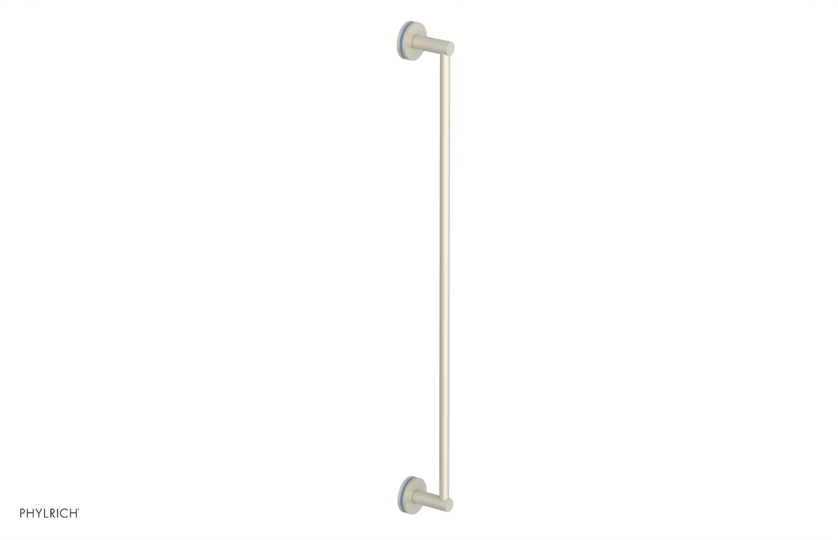 JOLIE - 30" Towel Bar with "Light Blue" Accents 222-72