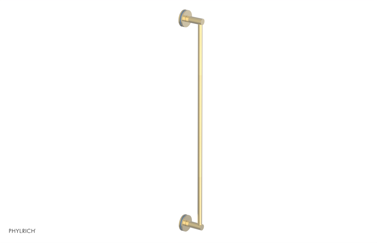 JOLIE - 30" Towel Bar with "Light Blue" Accents 222-72