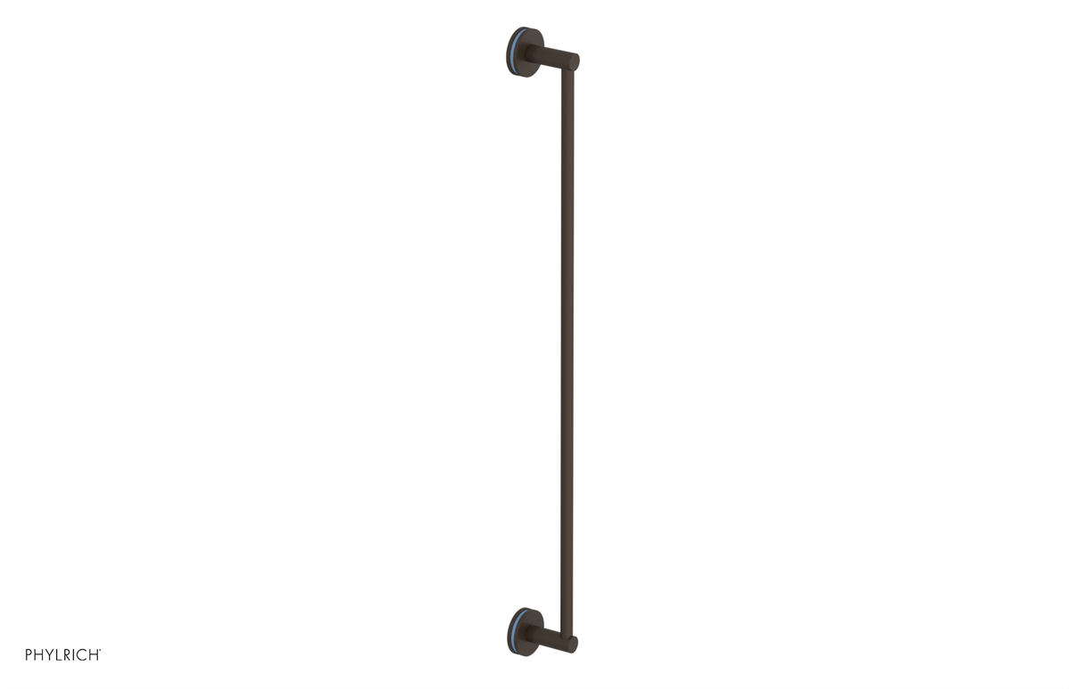 JOLIE - 30" Towel Bar with "Light Blue" Accents 222-72