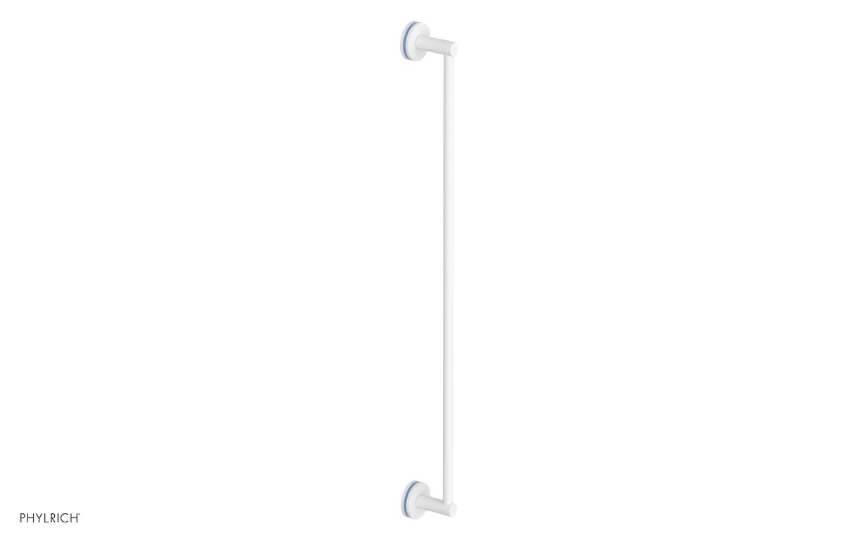 JOLIE - 30" Towel Bar with "Light Blue" Accents 222-72