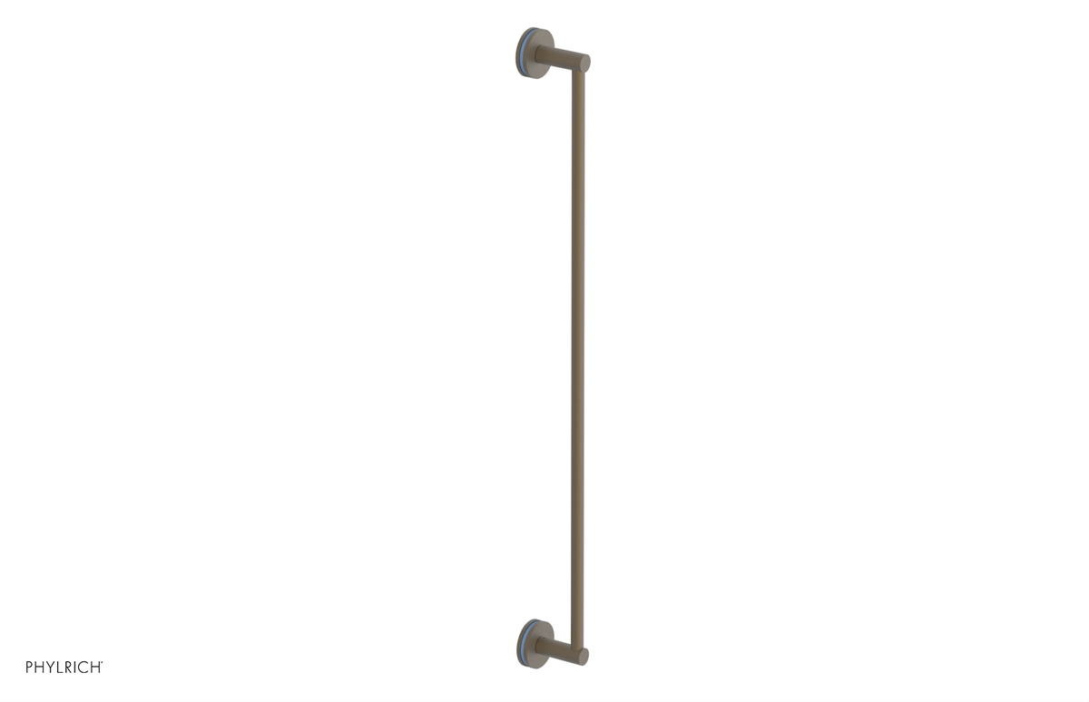 JOLIE - 30" Towel Bar with "Light Blue" Accents 222-72