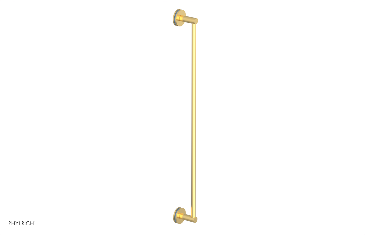 JOLIE - 30" Towel Bar with "Light Blue" Accents 222-72