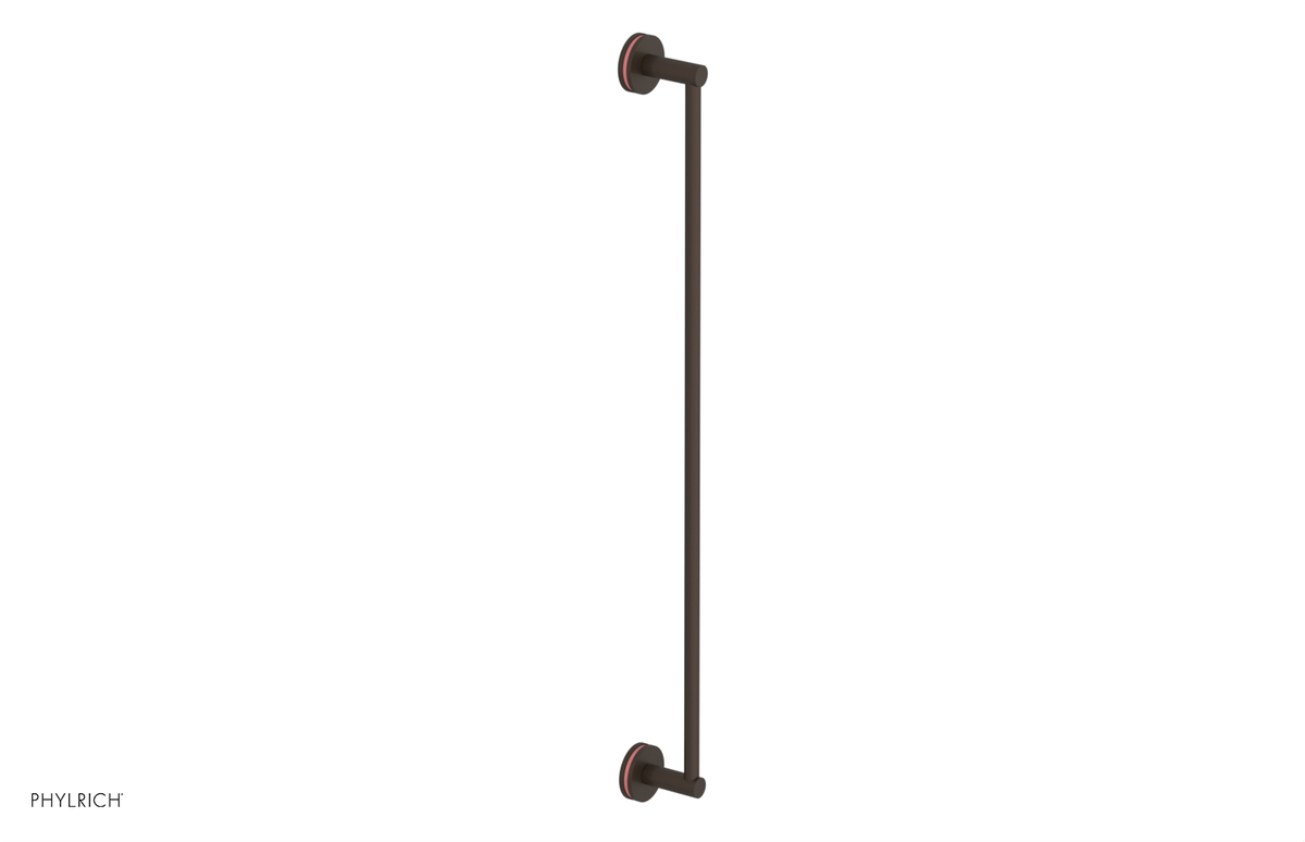JOLIE - 30" Towel Bar with "Pink" Accents 222-72