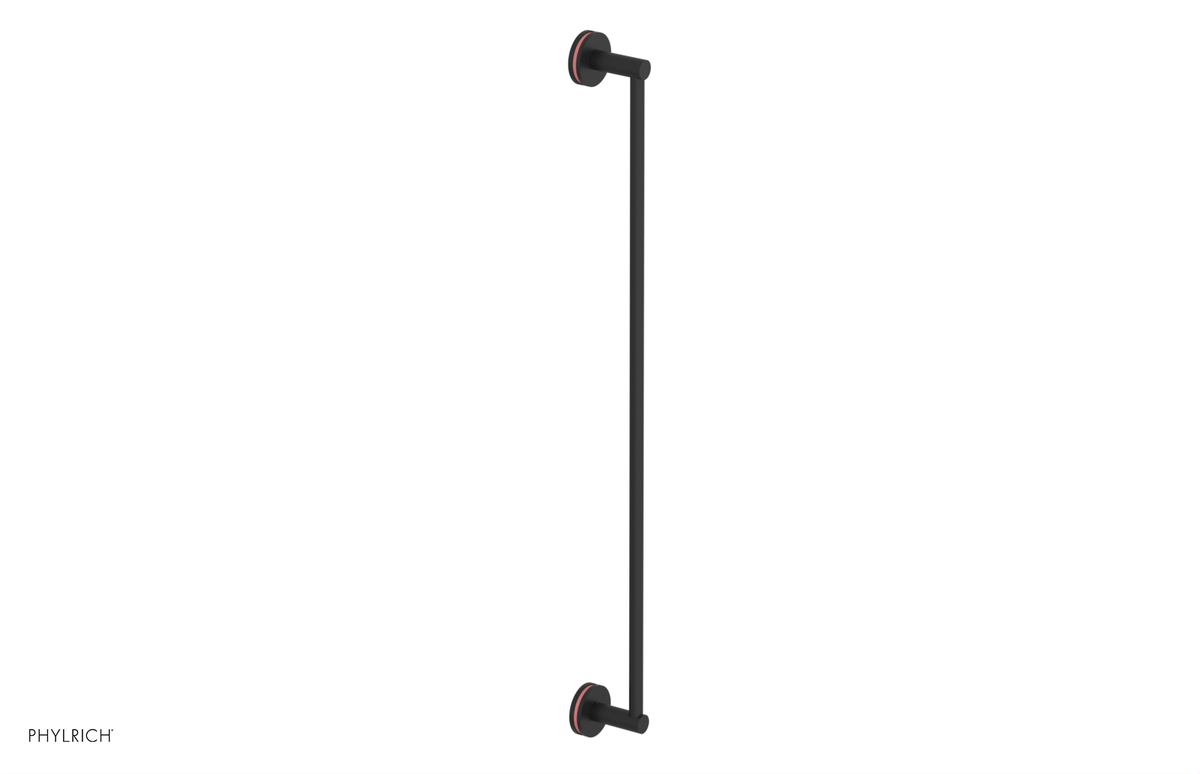 JOLIE - 30" Towel Bar with "Pink" Accents 222-72