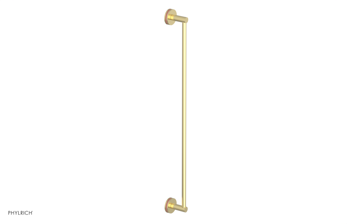 JOLIE - 30" Towel Bar with "Pink" Accents 222-72