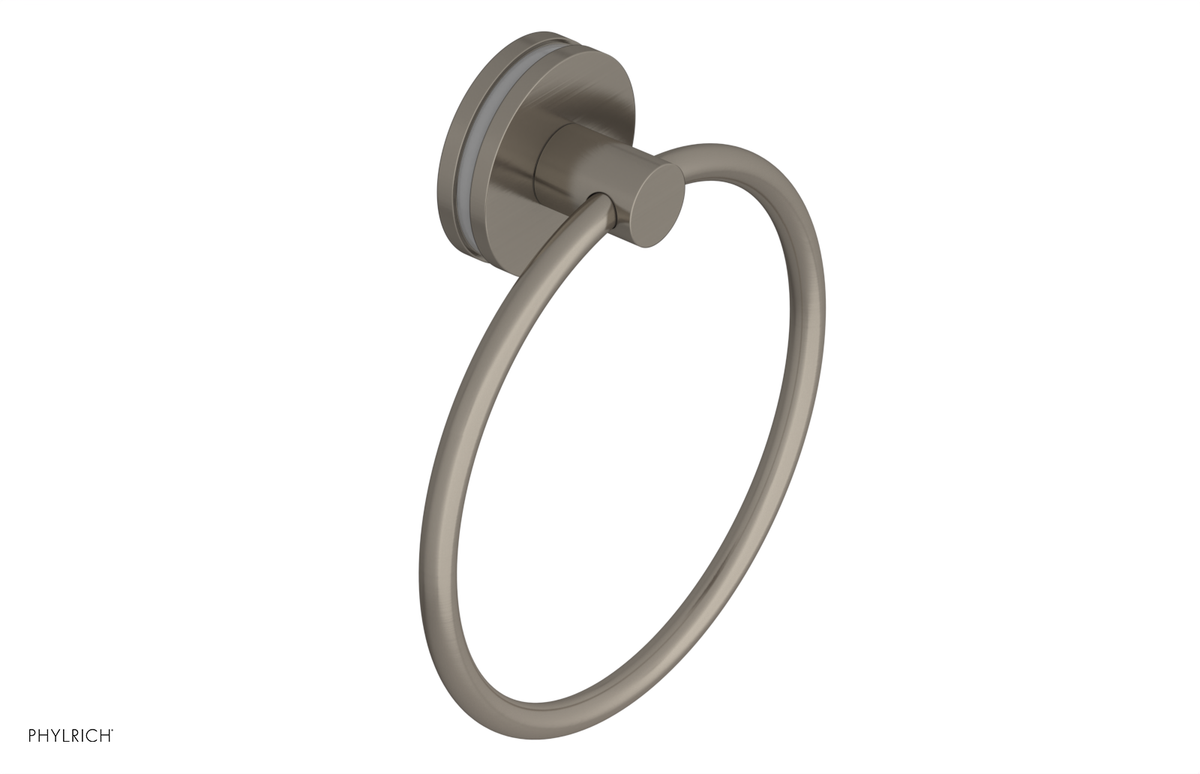 JOLIE - Towel Ring with 'Grey" Accents 222-75