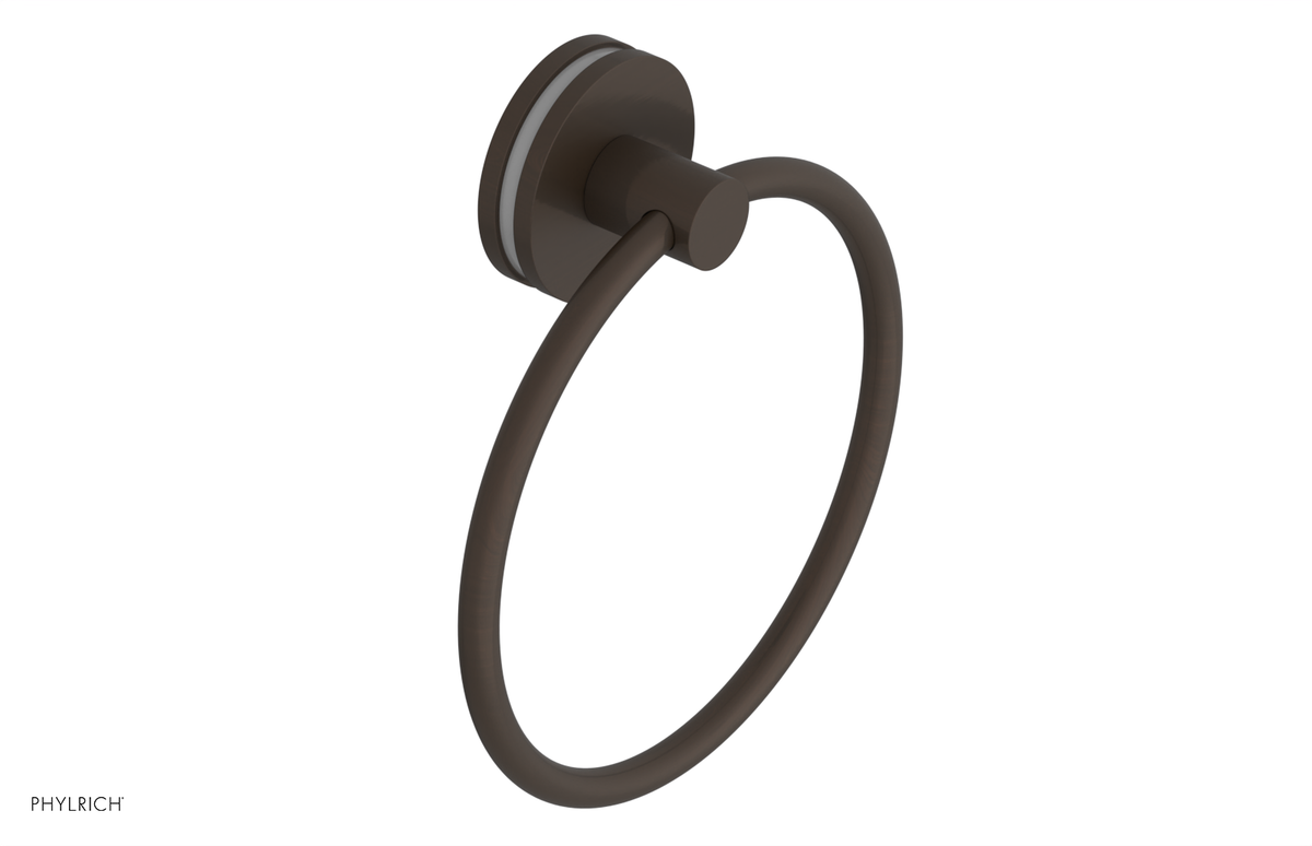 JOLIE - Towel Ring with 'Grey" Accents 222-75