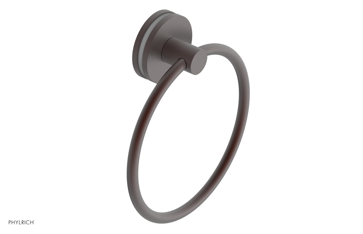 JOLIE - Towel Ring with 'Grey" Accents 222-75