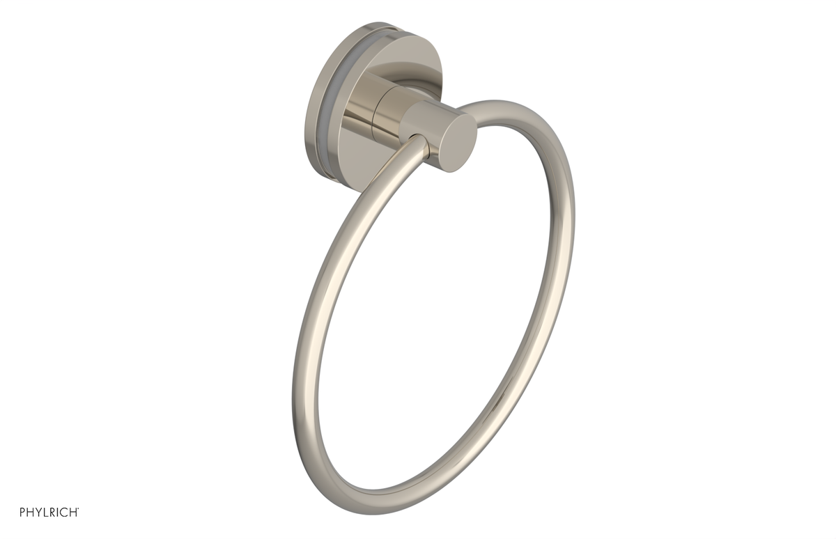 JOLIE - Towel Ring with 'Grey" Accents 222-75