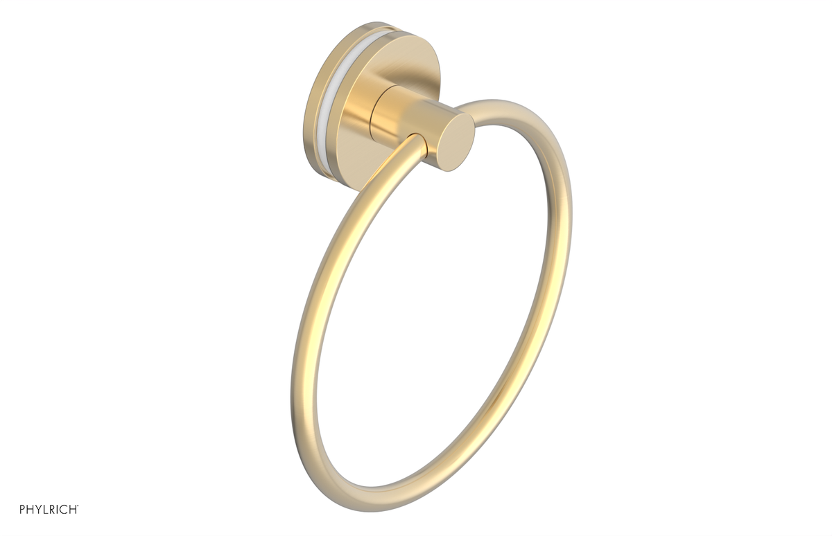 JOLIE - Towel Ring with 'White" Accents 222-75