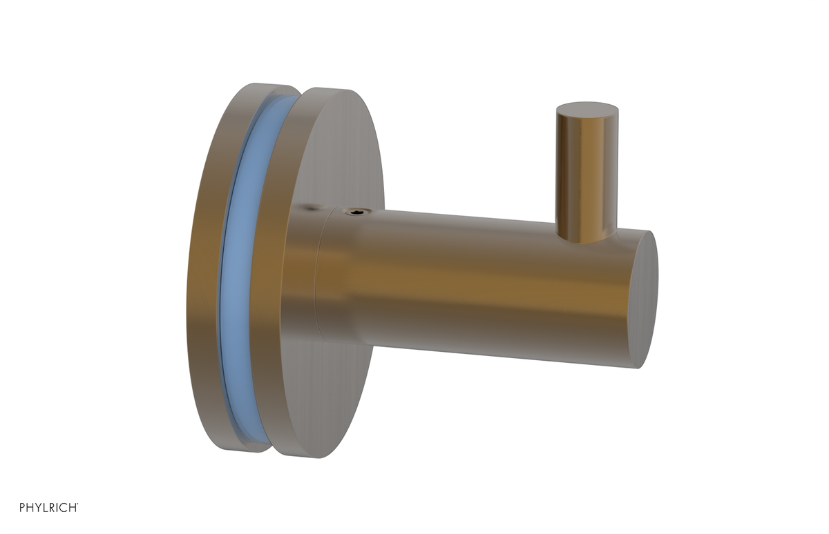 JOLIE - Robe Hook with "Light Blue" Accents 222-76