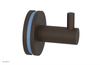JOLIE - Robe Hook with "Light Blue" Accents 222-76