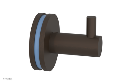 JOLIE - Robe Hook with "Light Blue" Accents 222-76