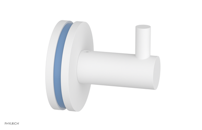 JOLIE - Robe Hook with "Light Blue" Accents 222-76