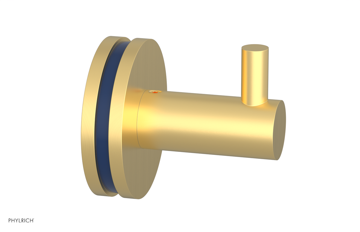 JOLIE - Robe Hook with "Navy Blue" Accents 222-76