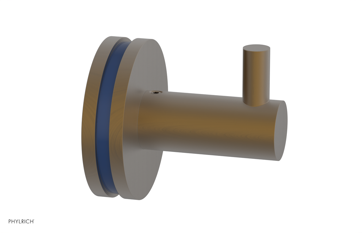 JOLIE - Robe Hook with "Navy Blue" Accents 222-76