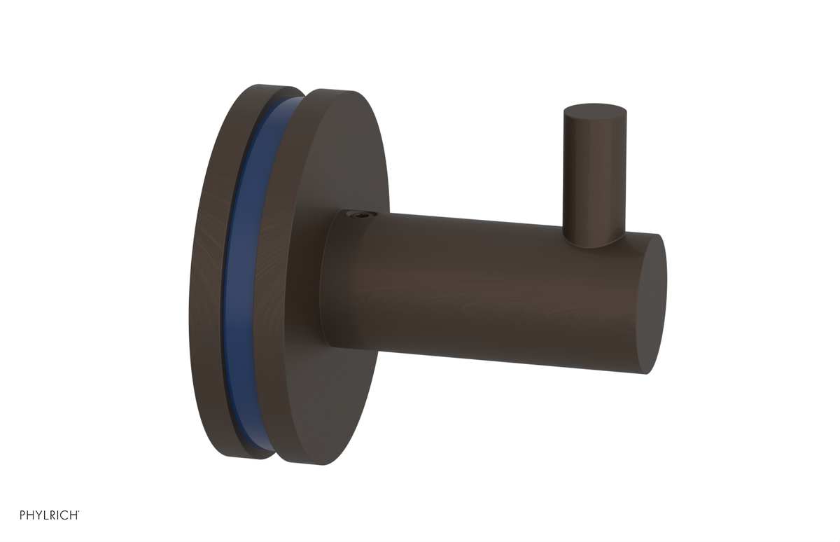 JOLIE - Robe Hook with "Navy Blue" Accents 222-76