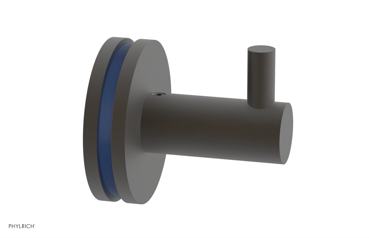 JOLIE - Robe Hook with "Navy Blue" Accents 222-76
