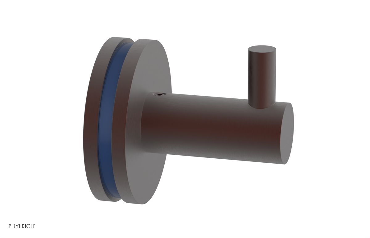 JOLIE - Robe Hook with "Navy Blue" Accents 222-76