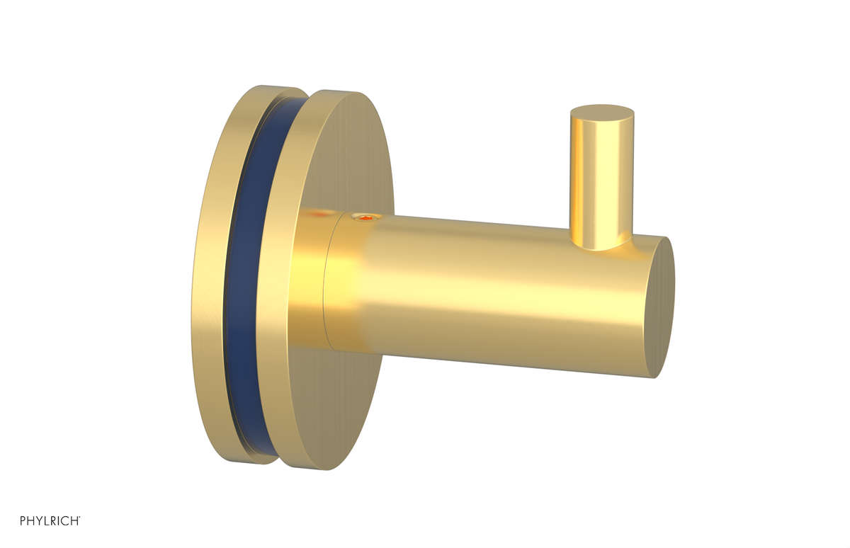 JOLIE - Robe Hook with "Navy Blue" Accents 222-76
