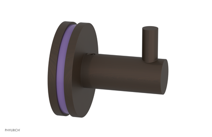 JOLIE - Robe Hook with "Purple" Accents 222-76