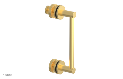 JOLIE - 8" Single Sided Shower Pull with "Black" Accents 222-92-08