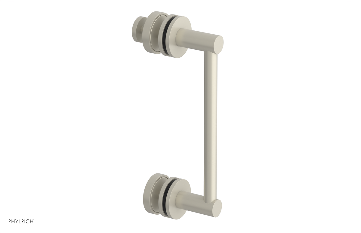 JOLIE - 8" Single Sided Shower Pull with "Black" Accents 222-92-08