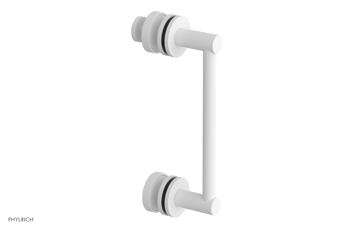 JOLIE - 8" Single Sided Shower Pull with "Black" Accents 222-92-08