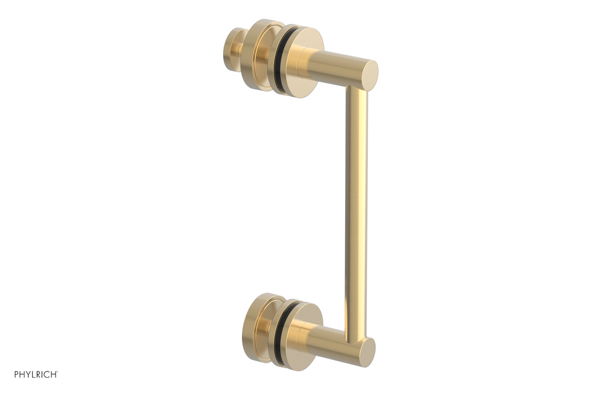 JOLIE - 8" Single Sided Shower Pull with "Black" Accents 222-92-08