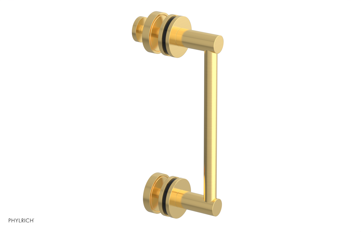 JOLIE - 8" Single Sided Shower Pull with "Black" Accents 222-92-08