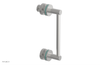 JOLIE - 8" Single Sided Shower Pull with "Turqoise" Accents 222-92-08