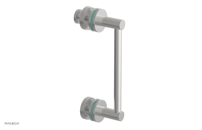 JOLIE - 8" Single Sided Shower Pull with "Turqoise" Accents 222-92-08