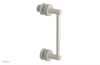 JOLIE - 8" Single Sided Shower Pull with "Turqoise" Accents 222-92-08