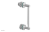 JOLIE - 8" Single Sided Shower Pull with "Turqoise" Accents 222-92-08