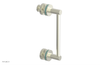 JOLIE - 8" Single Sided Shower Pull with "Turqoise" Accents 222-92-08