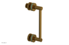JOLIE - 8" Single Sided Shower Pull with "Turqoise" Accents 222-92-08