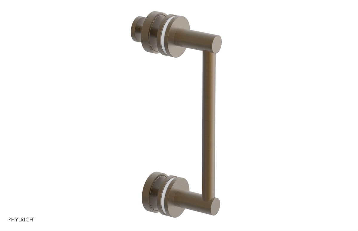 JOLIE - 8" Single Sided Shower Pull with "White" Accents 222-92-08