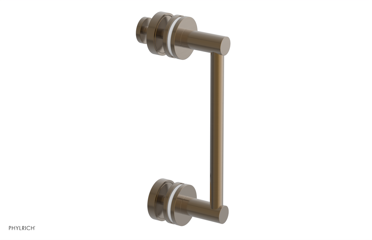 JOLIE - 8" Single Sided Shower Pull with "White" Accents 222-92-08