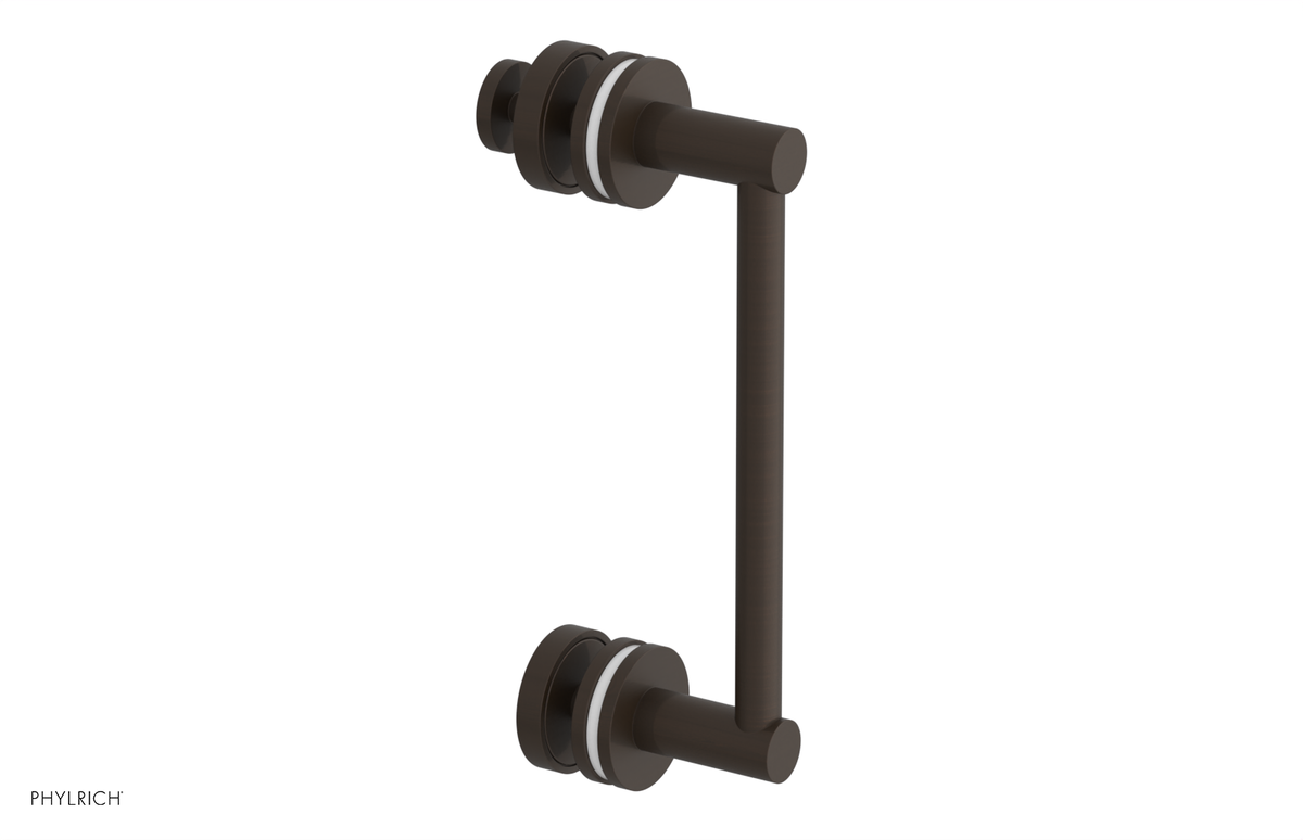 JOLIE - 8" Single Sided Shower Pull with "White" Accents 222-92-08