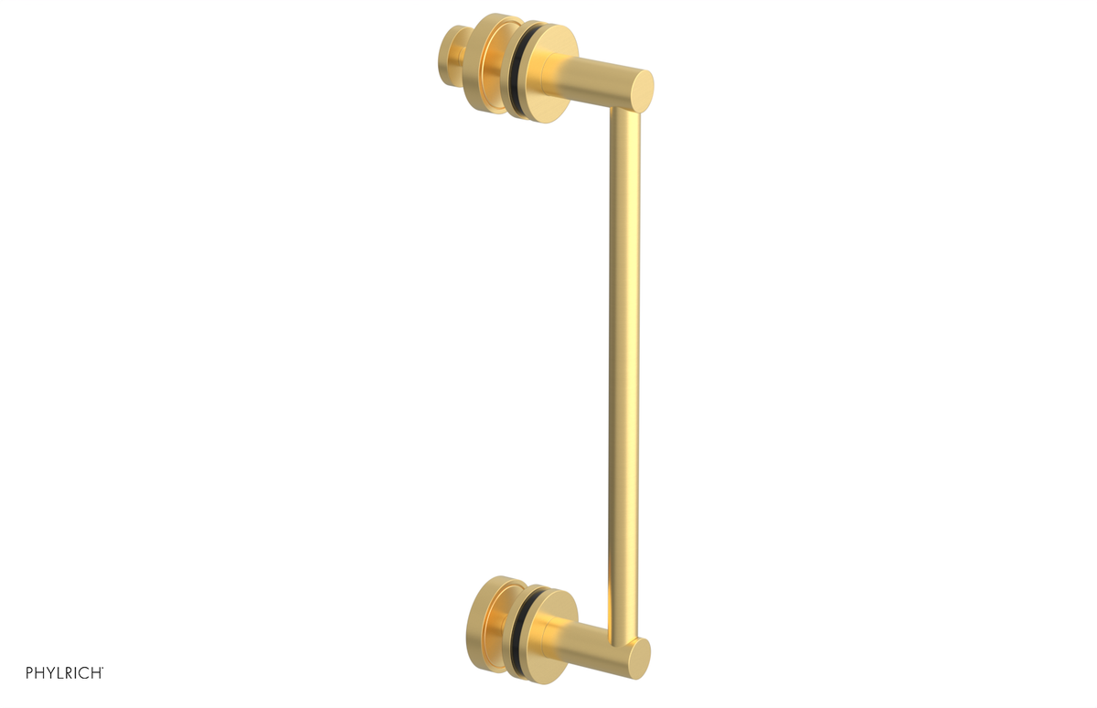 JOLIE - 12" Single Sided Shower Pull with "Black" Accents 222-92-12