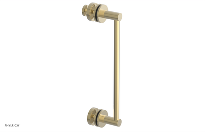 JOLIE - 12" Single Sided Shower Pull with "Black" Accents 222-92-12