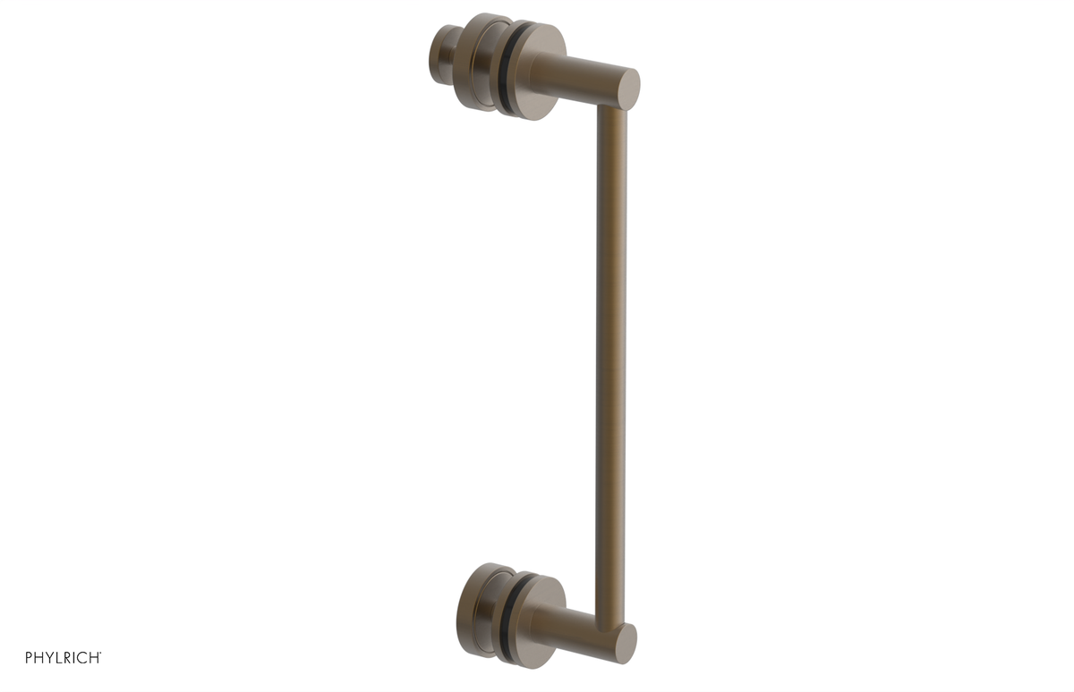 JOLIE - 12" Single Sided Shower Pull with "Black" Accents 222-92-12