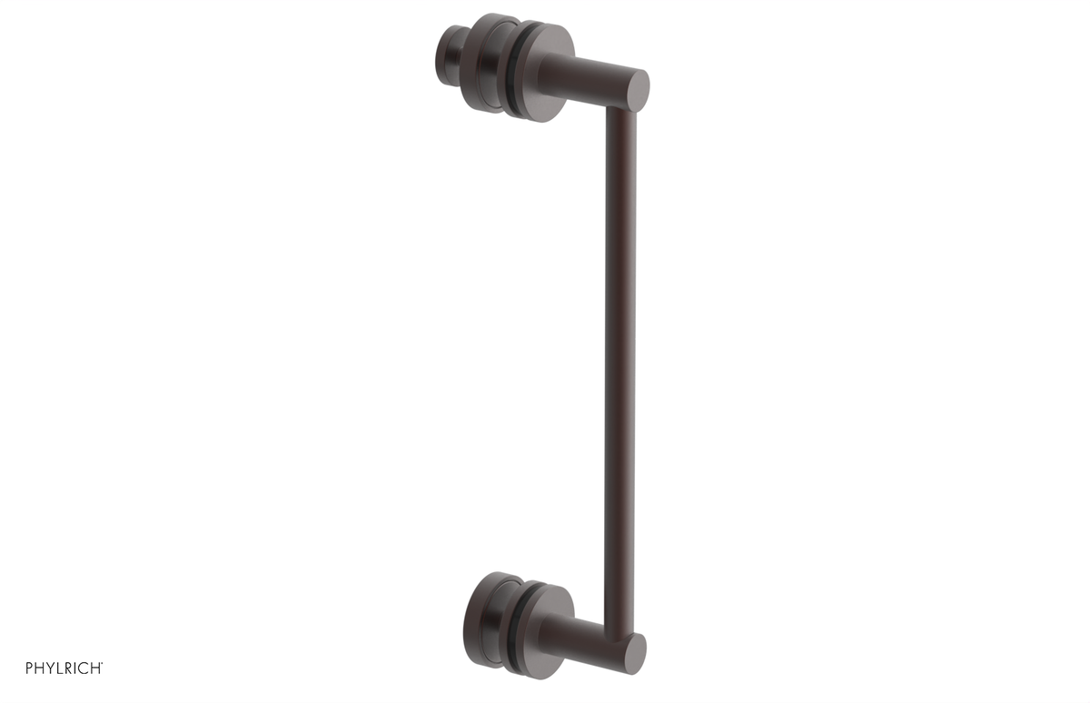 JOLIE - 12" Single Sided Shower Pull with "Black" Accents 222-92-12