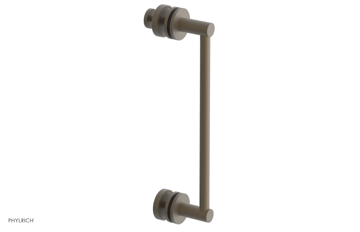 JOLIE - 12" Single Sided Shower Pull with "Black" Accents 222-92-12