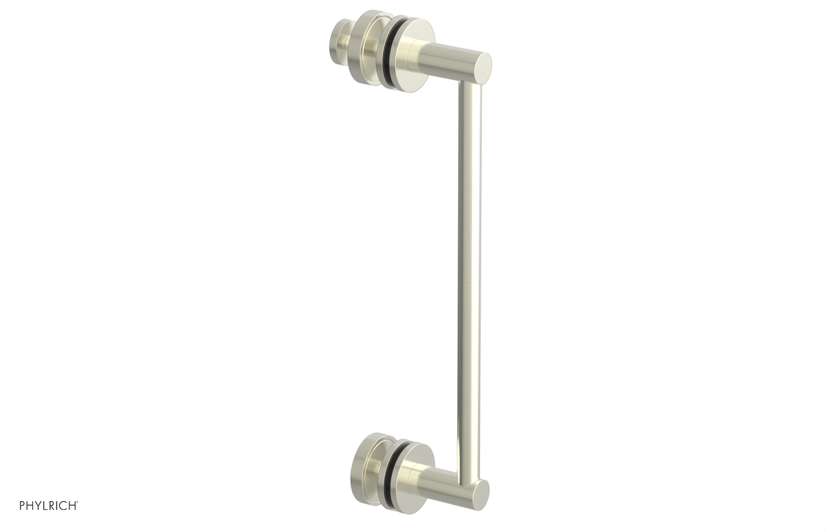 JOLIE - 12" Single Sided Shower Pull with "Black" Accents 222-92-12