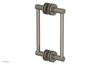 JOLIE - 8" Double Sided Shower Pull with "Black" Accents 222-93-08