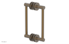 JOLIE - 8" Double Sided Shower Pull with "Black" Accents 222-93-08