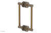 JOLIE - 8" Double Sided Shower Pull with "Black" Accents 222-93-08