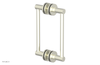 JOLIE - 8" Double Sided Shower Pull with "Black" Accents 222-93-08